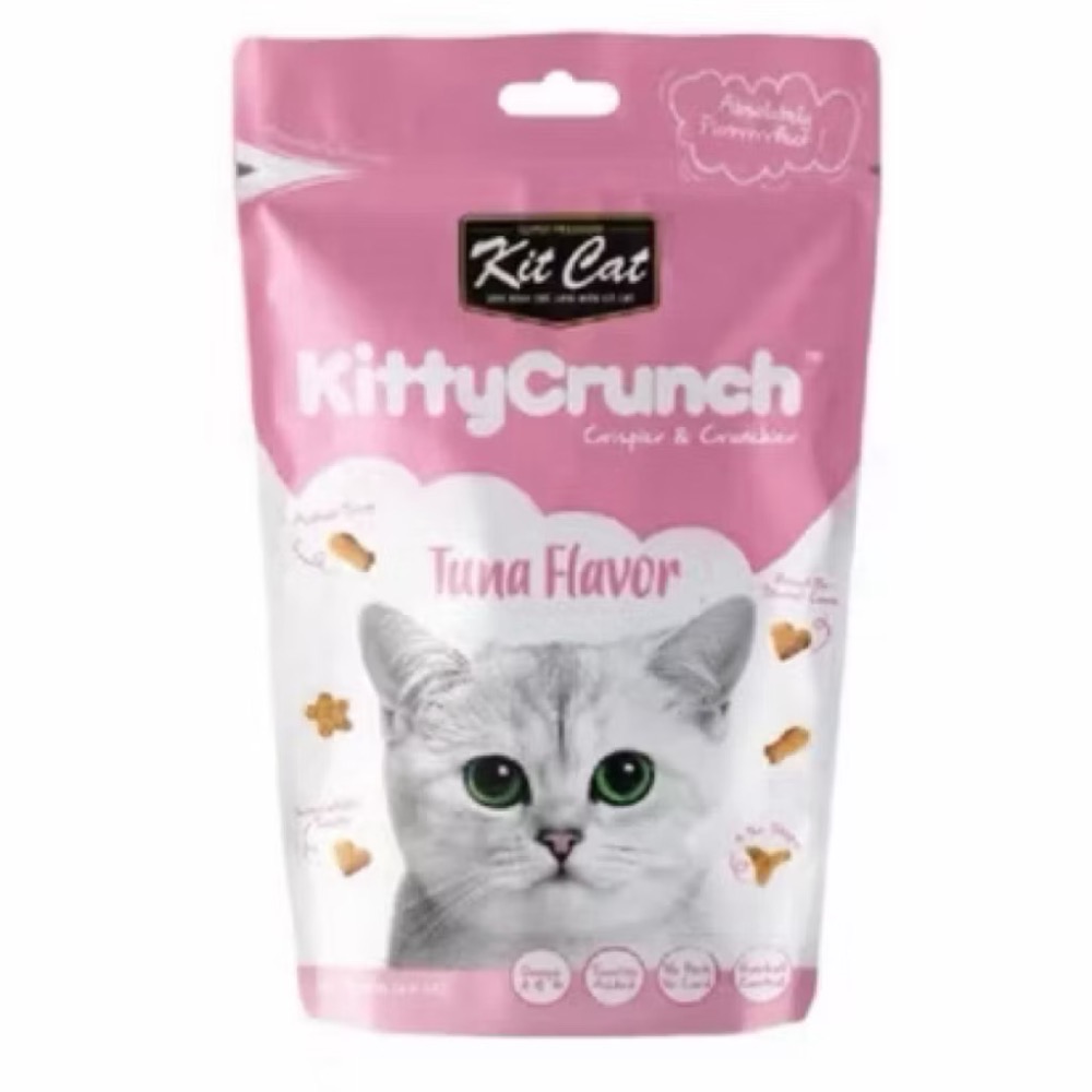 KitCat】卡茲餅 化毛 牛磺酸 貓餅乾 貓零食  貓點心 寵物潔牙餅 寵物零食 適口性佳 kit cat 貓-規格圖1