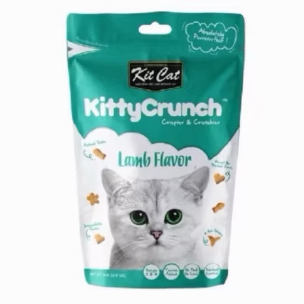 KitCat】卡茲餅 化毛 牛磺酸 貓餅乾 貓零食  貓點心 寵物潔牙餅 寵物零食 適口性佳 kit cat 貓-規格圖1