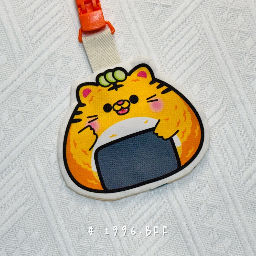 ￼1996 ·͜·♡ 生肖飯糰🍙手作平安符袋.護身符袋.香火袋.現貨-規格圖2