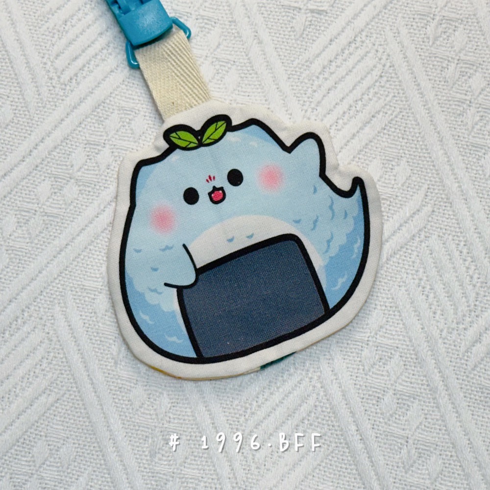 ￼1996 ·͜·♡ 生肖飯糰🍙手作平安符袋.護身符袋.香火袋.現貨-規格圖2