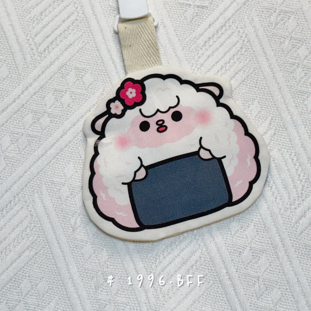 ￼1996 ·͜·♡ 生肖飯糰🍙手作平安符袋.護身符袋.香火袋.現貨-規格圖2