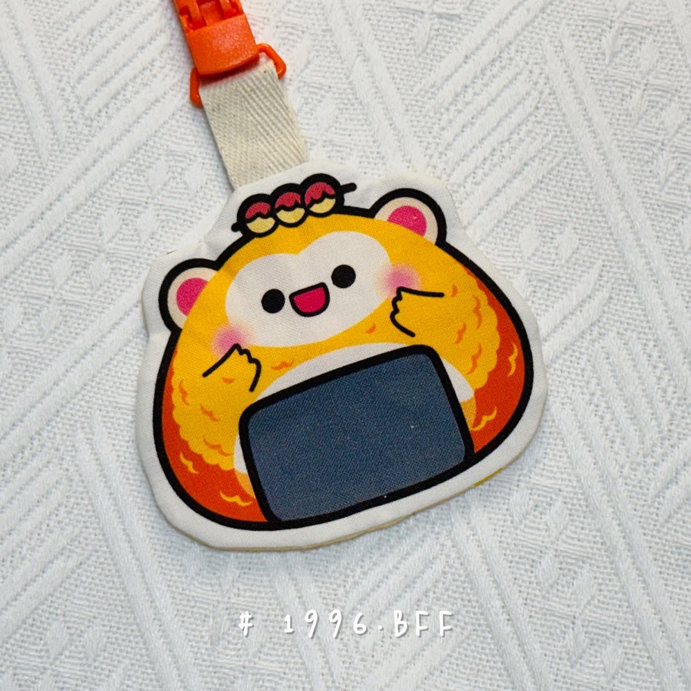 ￼1996 ·͜·♡ 生肖飯糰🍙手作平安符袋.護身符袋.香火袋.現貨-規格圖2