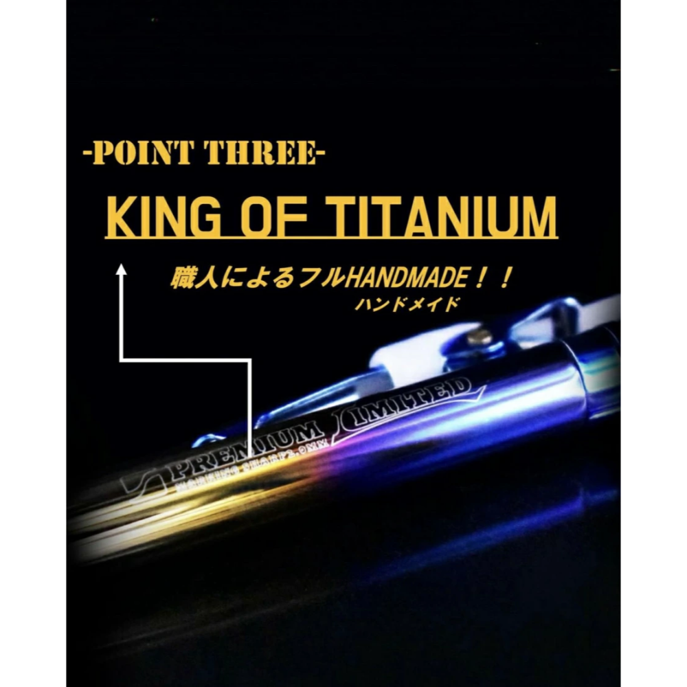 日本 祥碩堂 限定版 鈦合金 工程筆 500-PCM-細節圖4