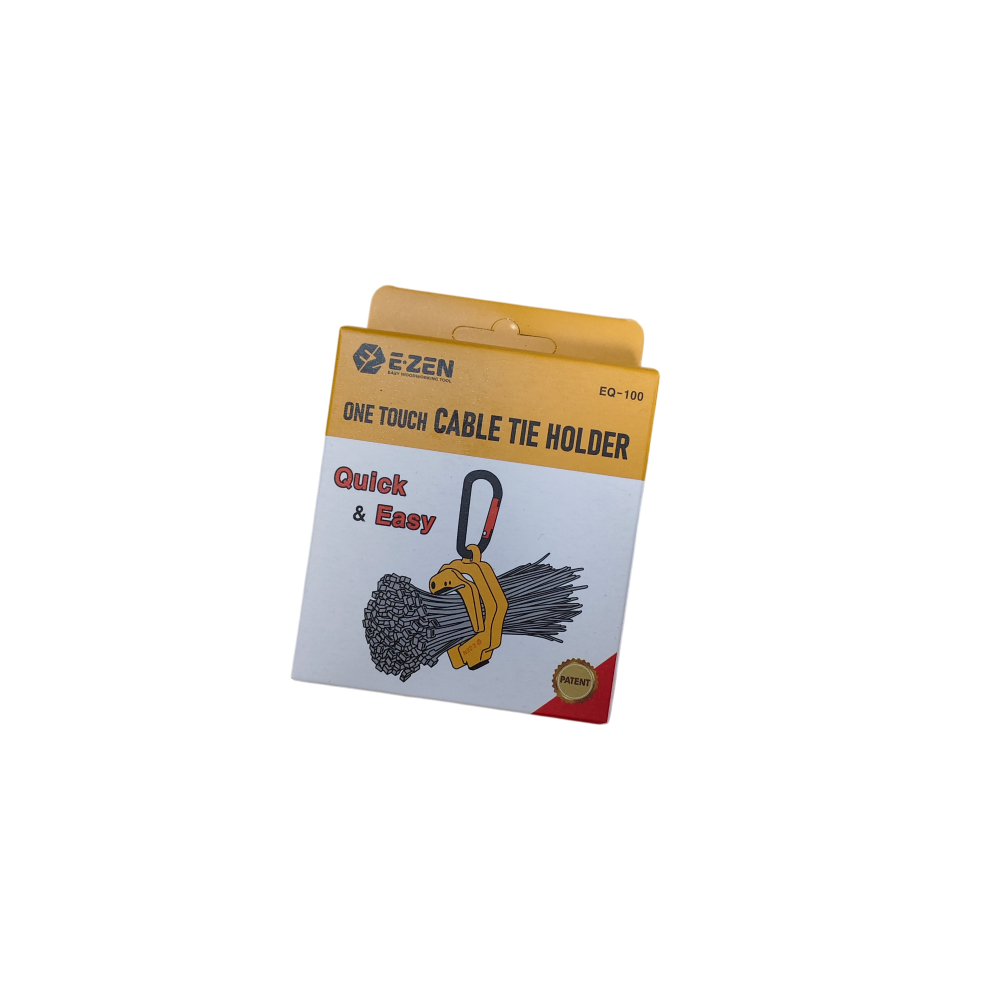 韓國製 E-ZEN 一鍵式束帶支架 束線帶扣環  EQ-100 超強增磁還 EQ-110-規格圖2