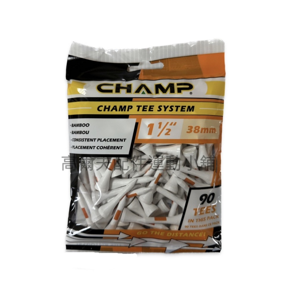 美國空運台灣現貨 champ tee systeam bamboo 高爾夫 golf 竹tee/竹t/多款長度/耐打環保-規格圖5