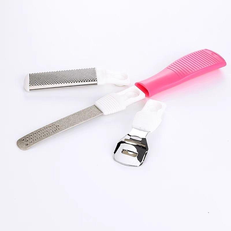 脚皮挫 刮脚刀 磨脚石 去死皮 老繭 腳工具 雙面搓脚板 修脚 磨脚器 五合ㄧ-細節圖2