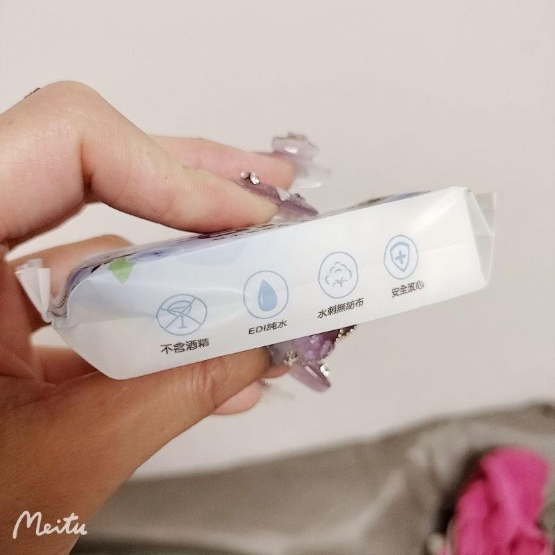 超迷你濕紙巾 口袋濕巾 純水濕巾 濕紙巾 迷你型濕紙巾-細節圖9