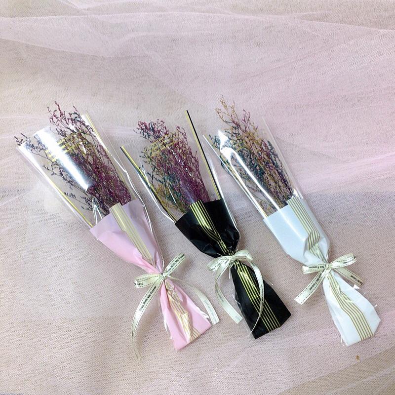 單支鮮花包裝 套袋 花套 玫瑰花包裝 康乃馨包裝袋 康乃馨花套 金莎巧克力花 包裝紙包裝袋 單支包裝材料 單支花套 單枝-細節圖5