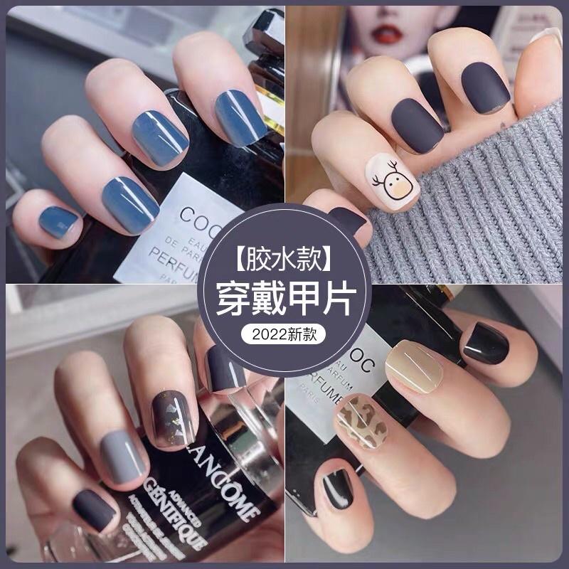 指甲貼 美甲貼片 指甲片 指甲貼片 穿戴甲 美甲貼 指甲片 美甲片 假指甲裝飾 可拆卸美甲 甲片 穿戴美甲 可重複使用-細節圖3