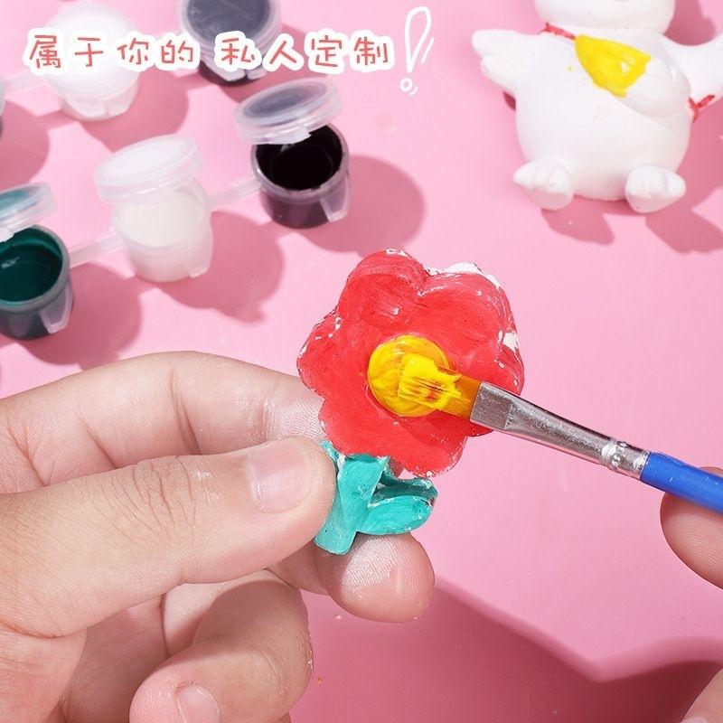 兒童創意玩具 舒壓玩具 石膏娃娃 兒童塗色 創意塗鴉diy 彩繪石膏娃娃 填色批發 禮品 幼兒園活動獎勵 小朋友彩繪玩具-細節圖6