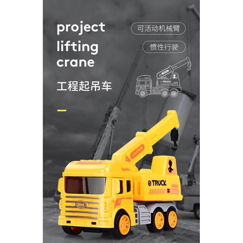 吊車 玩具車 機車 兒童玩具 工程車 迴力車 消防車 環衛 挖土機 變形小汽車男女孩 生日禮物 小車車 模型車 獎品禮物-細節圖4