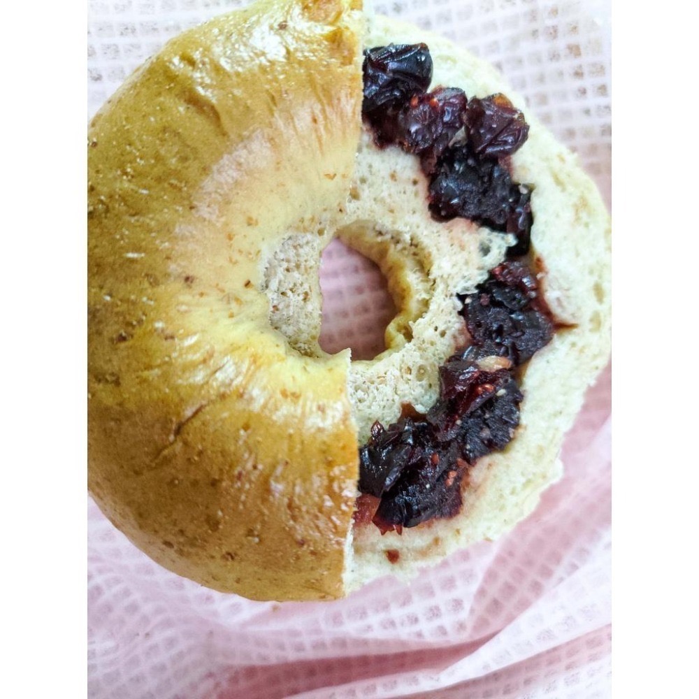 [圓之坊]手工貝果bagel 堅果果乾自製內餡 老麵製作手工川燙 外Q內軟 低糖低油奶素 絕無添加 單純健康 下單後現做-細節圖4