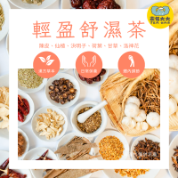 輕盈舒濕茶(12入/袋)｜養生茶 三角立體茶包 冷泡熱泡皆可 下午茶 台灣現貨 每天出貨 SGS檢驗合格