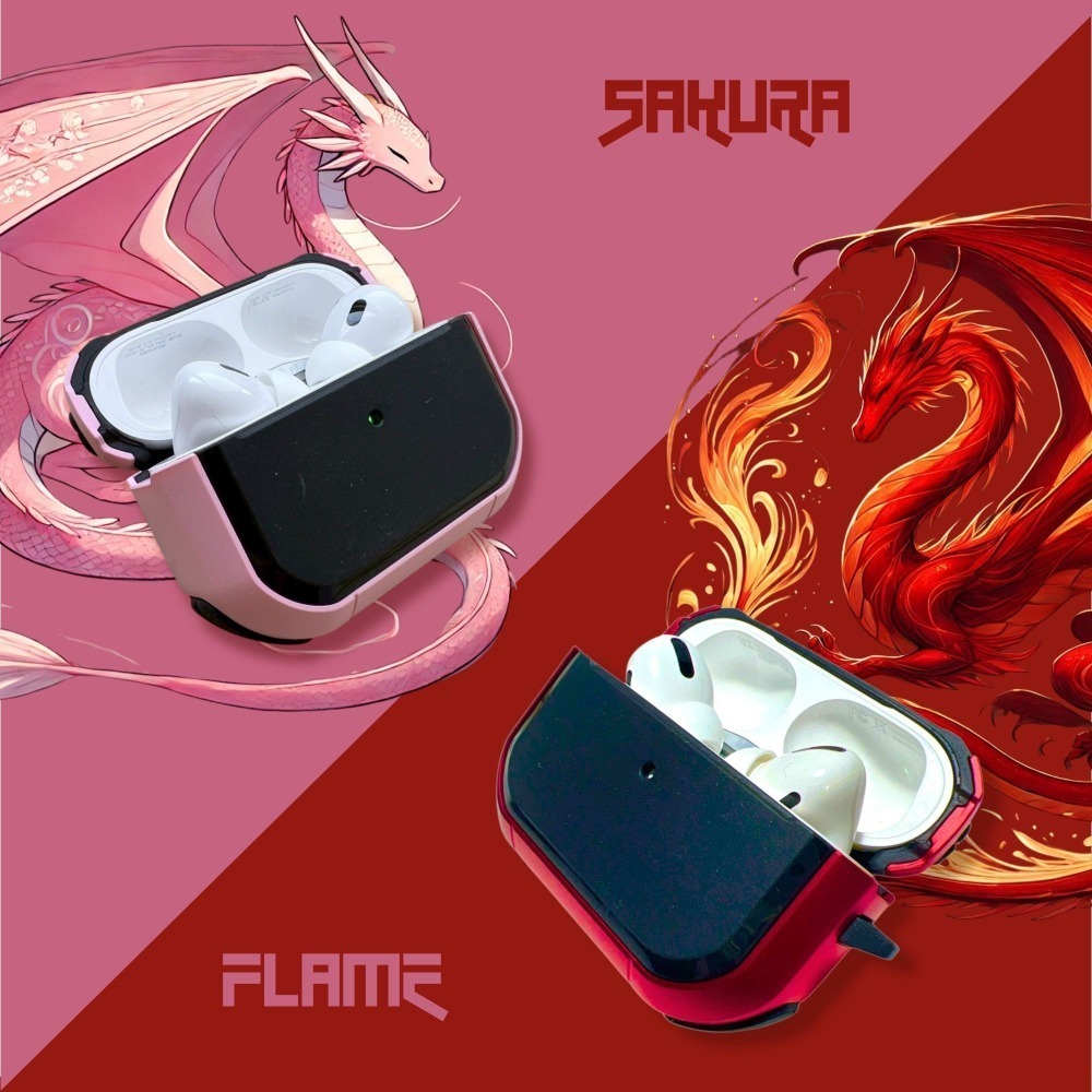 🐲尋找你的龍之護盾🐲護盾系列保護套🐲耳機保護套-AirPods Pro / Pro2 / 悅虎五代均適用-細節圖2