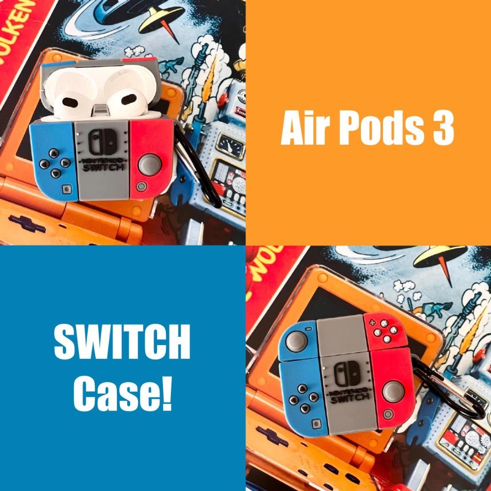 🟦Switch造型保護套🟥耳機保護套🟦 AirPods2🟥 AirPods3🟦AirPods Pro2🟥-規格圖4