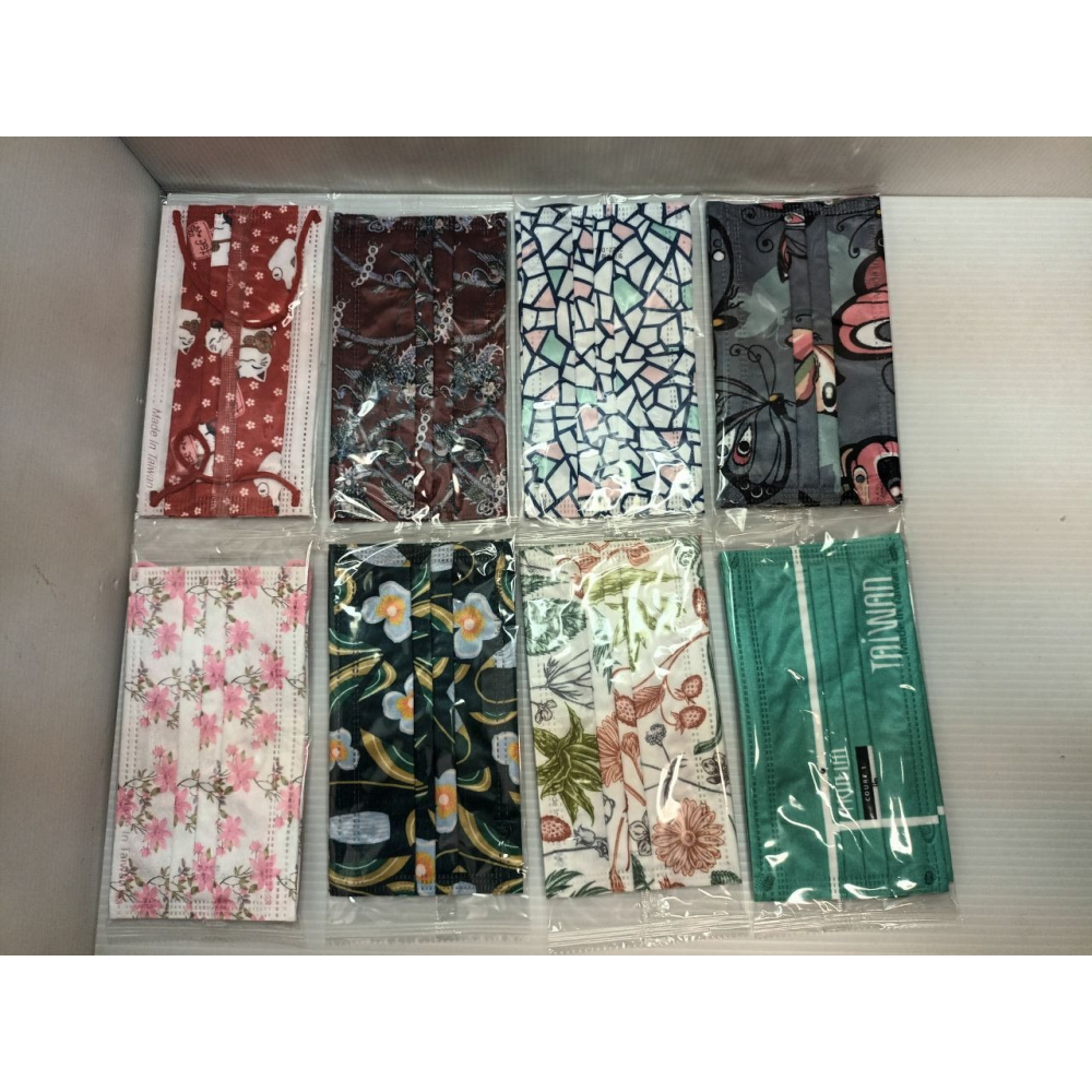 花式口罩(非醫療用)(花色隨機)(100個)-細節圖4