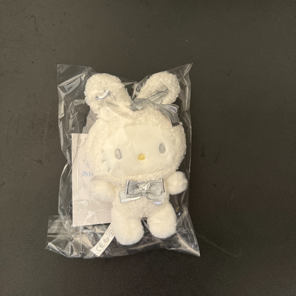 Sanrio 銀白雪兔系列吊飾-規格圖1