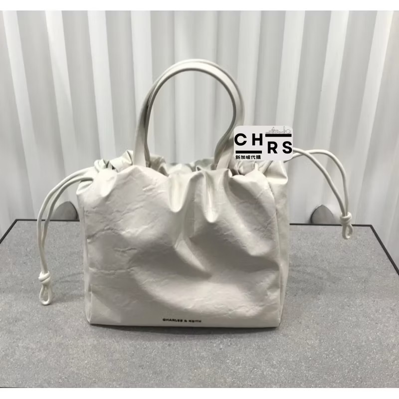 ￼開發票🧾Chrs代購🔥小CK金銀絲抽繩托特包 手提包  肩背包 斜背包 小托特包 大托特包-規格圖8