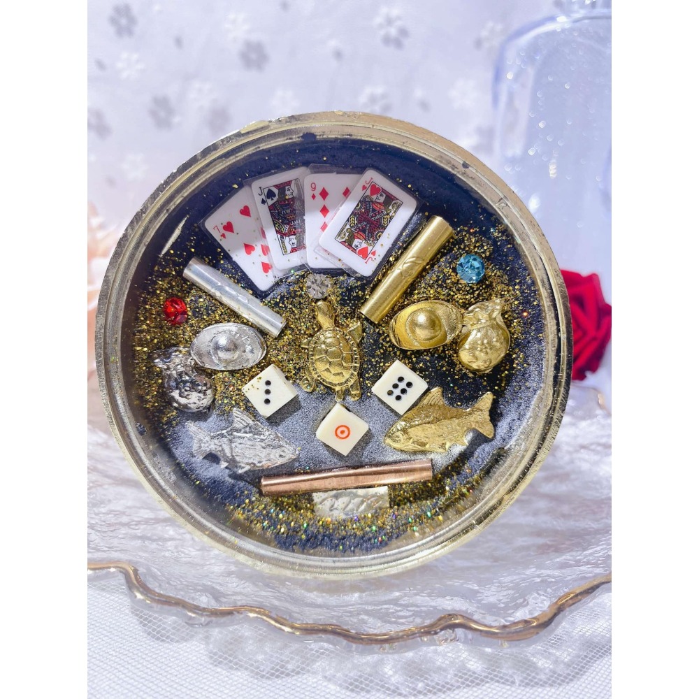 【泰安勝】阿贊mike 清債龜供奉尊  招財 貴人 健康 平安-細節圖2