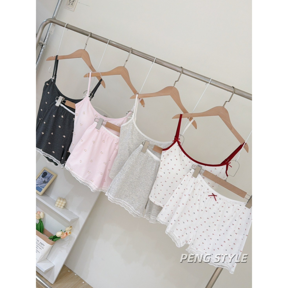 【PENG_STYLE】預購#5093❤️我的滿分睡衣套裝-細節圖2
