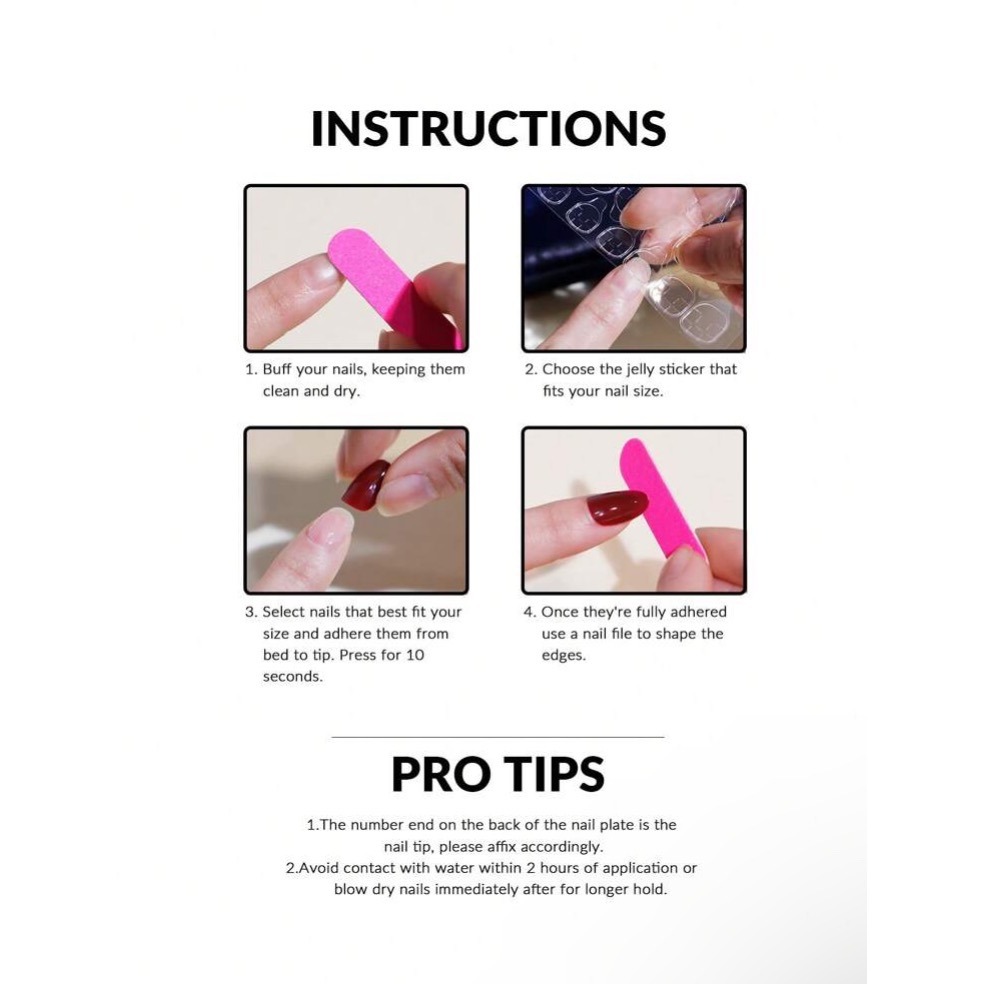 24入組短棺型美甲貼片組-細節圖4