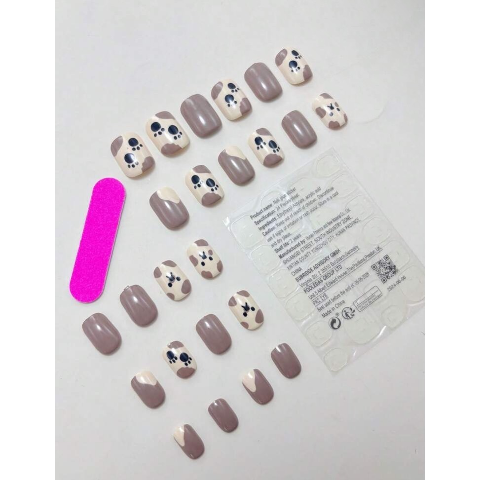 短方型美甲貼片組-細節圖2