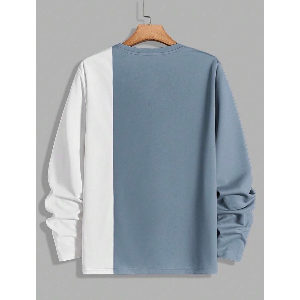 條紋長袖抽繩帽T-細節圖2