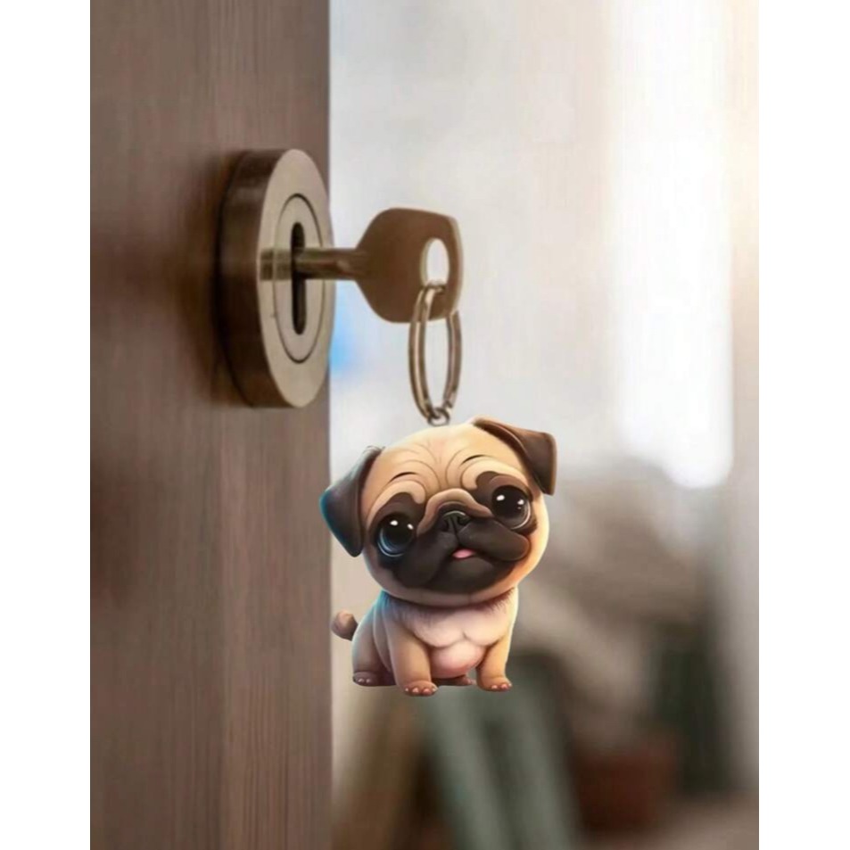 2D動物站姿壓克力吊飾-規格圖11