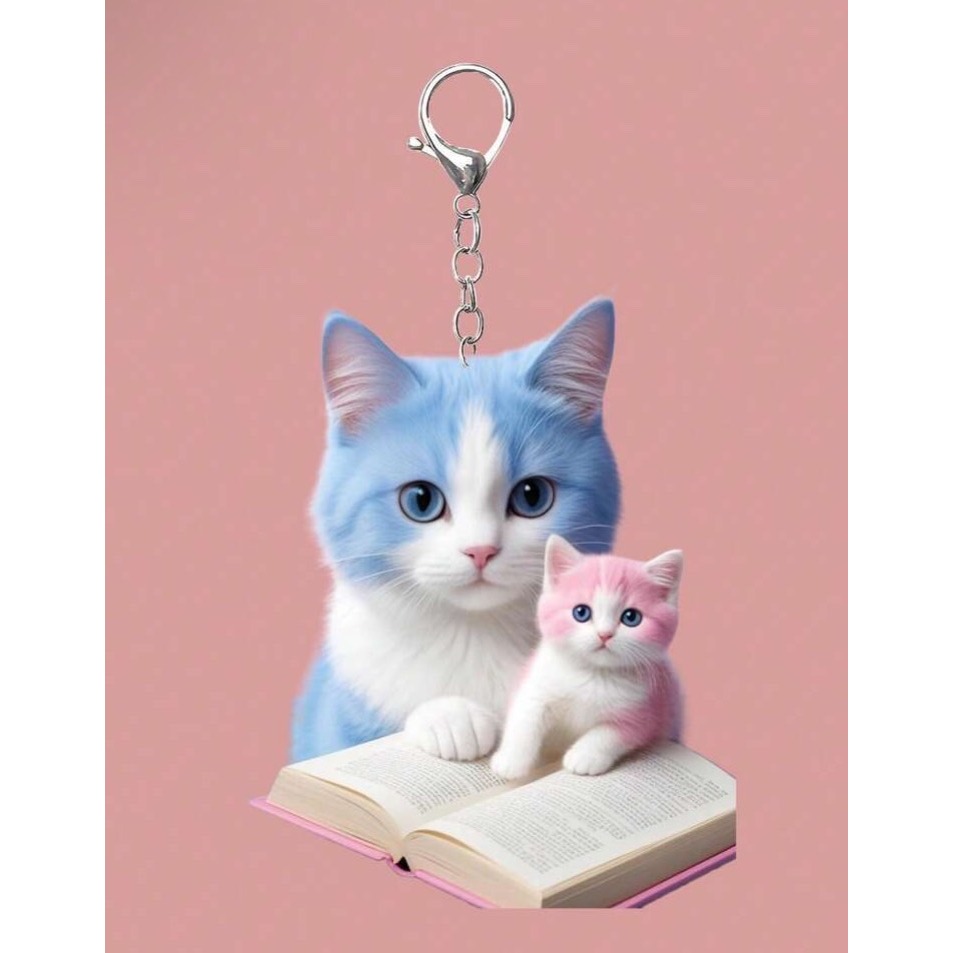 2D貓咪壓克力吊飾-規格圖10