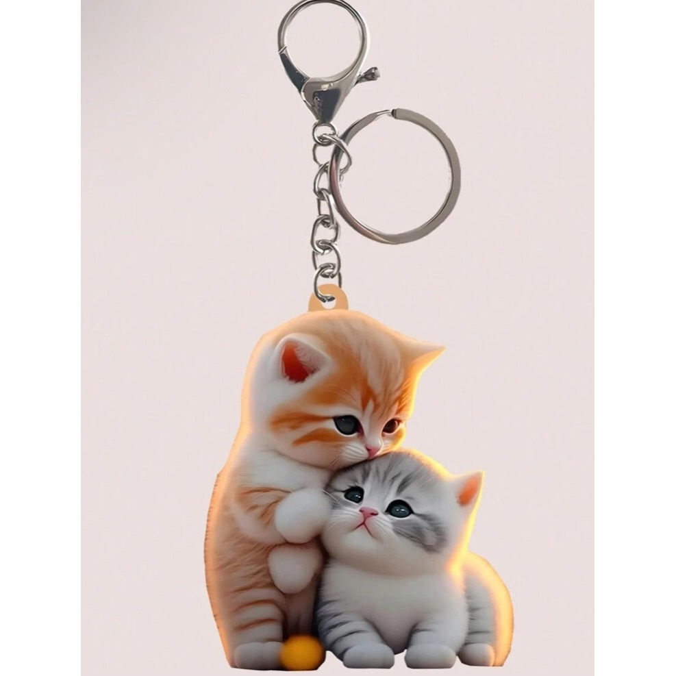2D貓咪壓克力吊飾-規格圖10