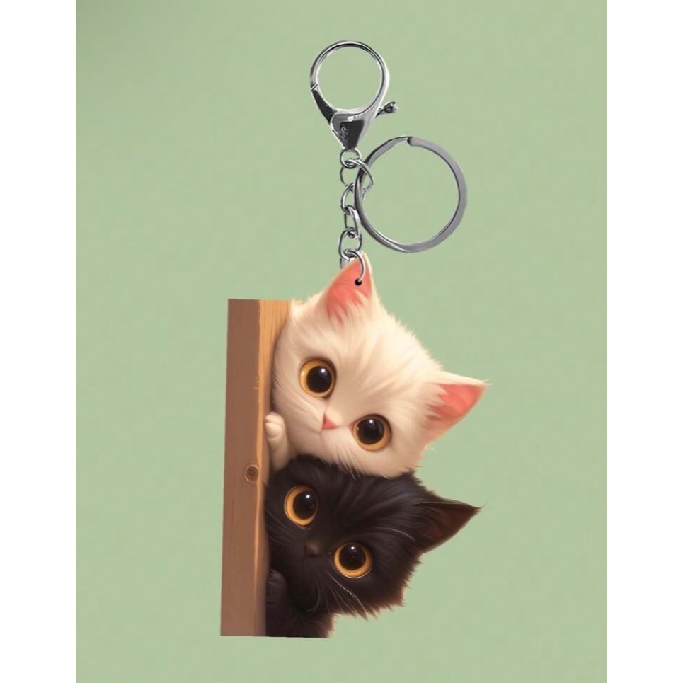 2D貓咪壓克力吊飾-規格圖10