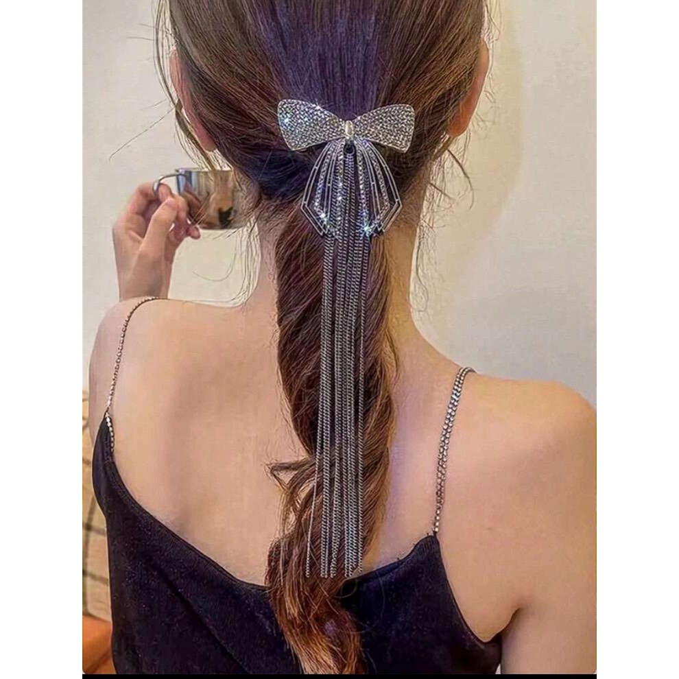 蝴蝶結髮飾-細節圖2