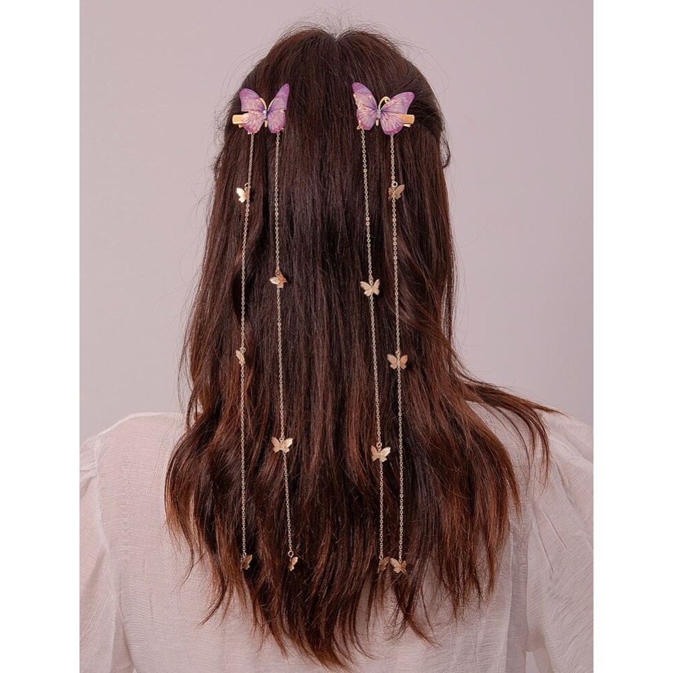 多款蝴蝶髮飾-規格圖11