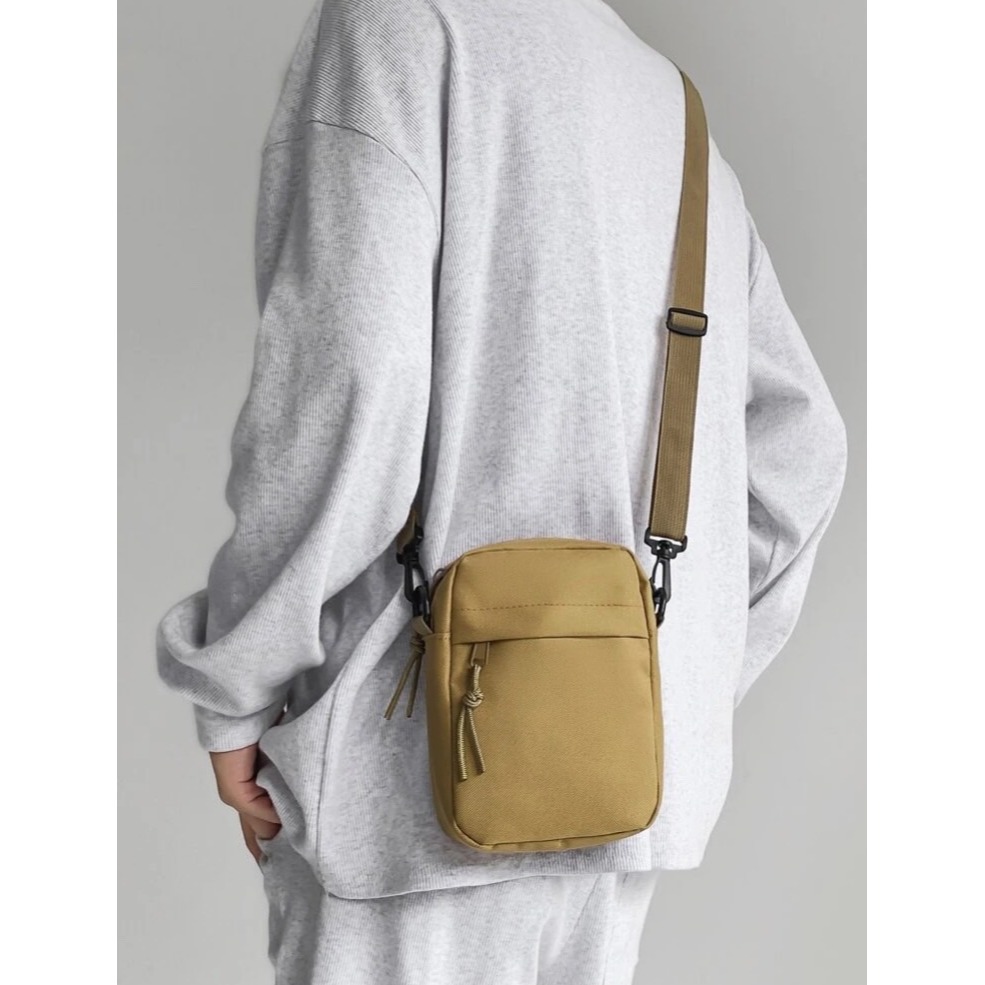 男士素色小側包-規格圖8