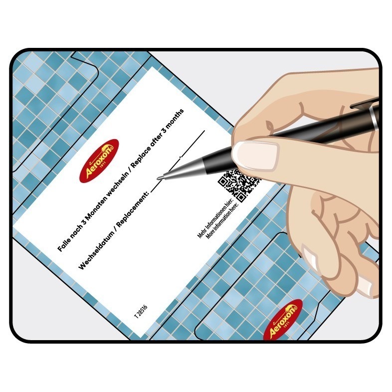 蠹蟲(衣魚蟲)黏盒(德國製) 3入-Aeroxon【效期:2028/05；開封後3個月】-細節圖2