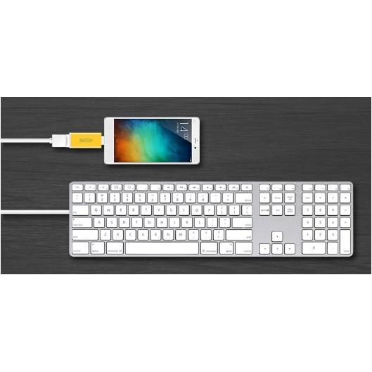 aszune OTG 米你 傳輸線 安卓 手機 USB micro 扁線 連接 轉接頭 母 手機接隨身碟-細節圖4