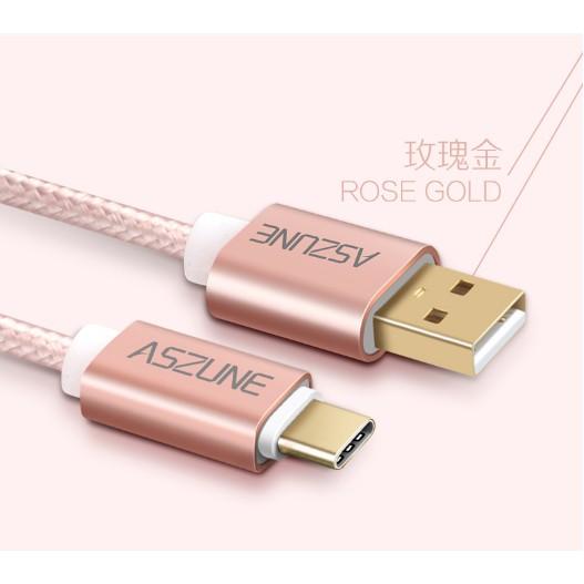 HTC U11 可用 Type-C QC3.0 傳輸線 手機充電線 快充線 尼龍材質 2M  Zenfone3-細節圖3