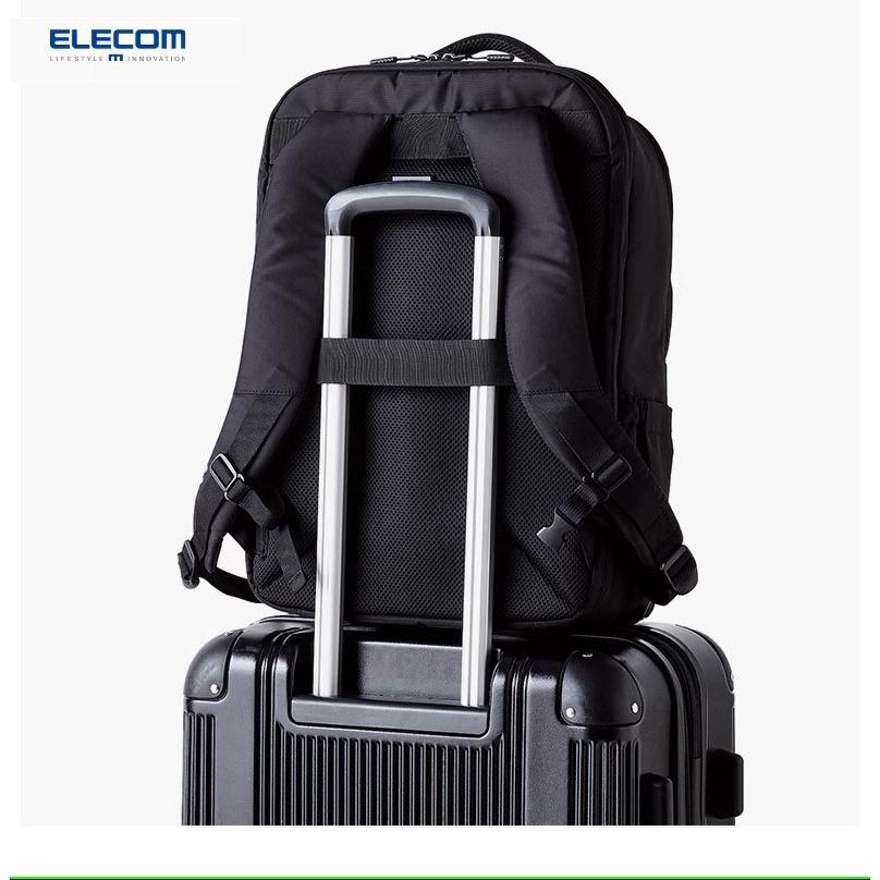 (台灣現貨) ELECOM BM-BPEPBK 多功能雙肩背包大容量背包可擴充出差旅行包15.6吋電腦包男-細節圖8