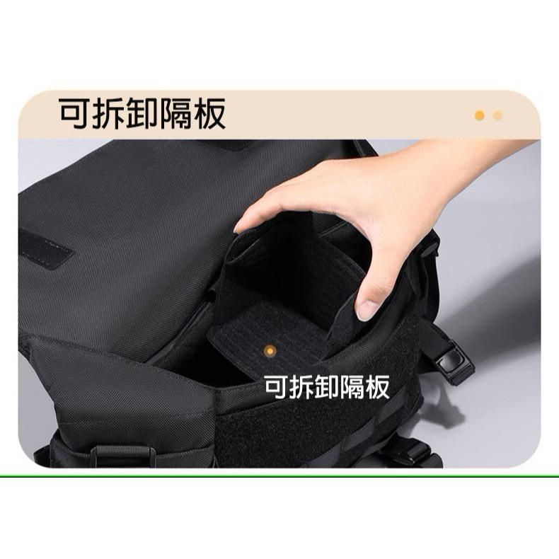 台灣現貨)Ulanzi優籃BC08戰術攝影包F01輕量款單肩包保護包適用富士尼康佳能戶外攝影鏡頭設備斜跨防水收納包-細節圖7