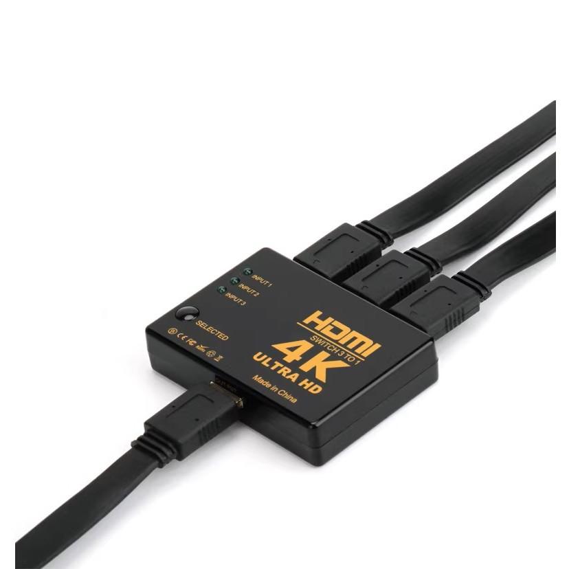 HDMI分配器三進一出切換器電腦高清接頭音訊3進1出4K-細節圖9