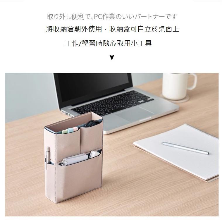 ELECOM MINIO小物收納 自立收納盒 磁吸收納盒 多功能收納 文具盒 辦公用品收納 收納包-細節圖2