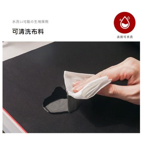 ELECOM 電競滑鼠墊  鍵盤滑鼠墊 防滑加厚加長 電競遊戲用 90*29.7cm 厚度4mm-細節圖3
