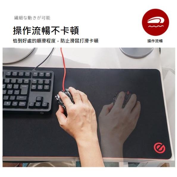 ELECOM 電競滑鼠墊  鍵盤滑鼠墊 防滑加厚加長 電競遊戲用 90*29.7cm 厚度4mm-細節圖6