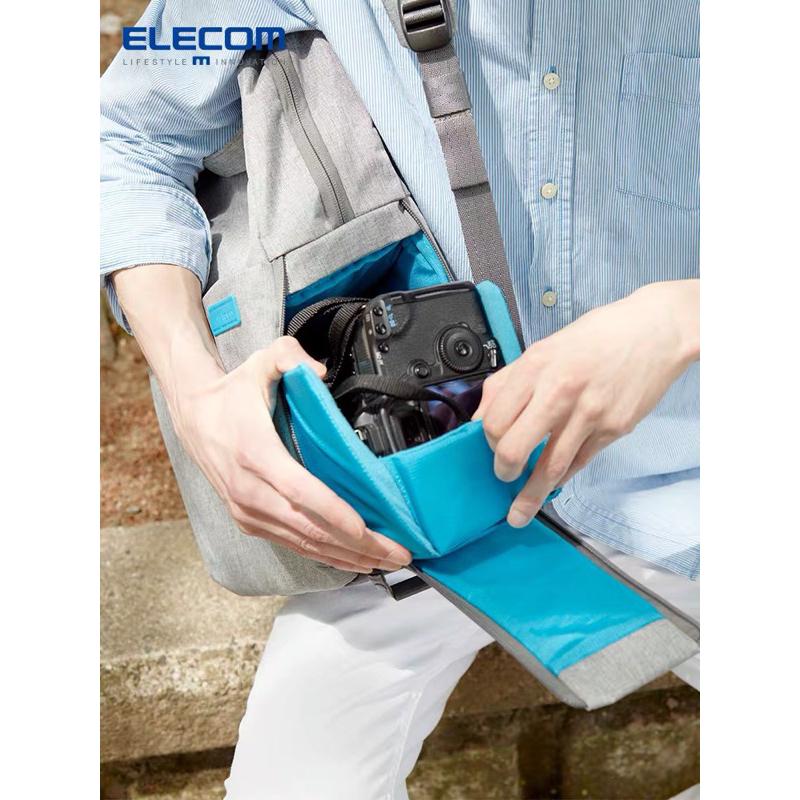 台灣現貨✨ELECOM日本相機包 書包 筆電包 off toco 雙肩背包 旅行包 專業攝影包 女用包-細節圖7