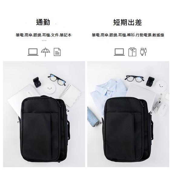 Elecom 商務電腦後背包 BM-BSBP 手提包 電腦後背包 雙肩後背包 雙肩包 電腦手提包-細節圖2