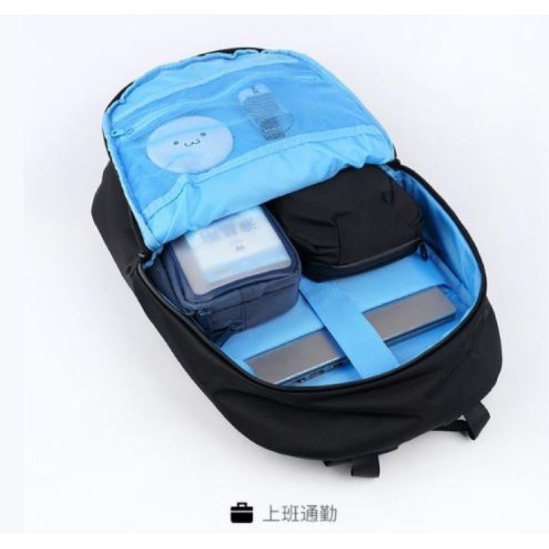 Elecom 雙肩筆電包 休閒後背包 防水背包 旅行包-細節圖7