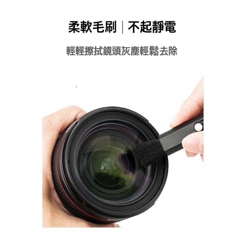 K&F 鏡頭除塵筆 雙碳頭 除鏡筆 鏡頭清潔筆刷 相機鏡頭 清潔 擦鏡筆 除指紋毛刷 清理保養碳頭 除塵工具 鏡頭保養-細節圖3