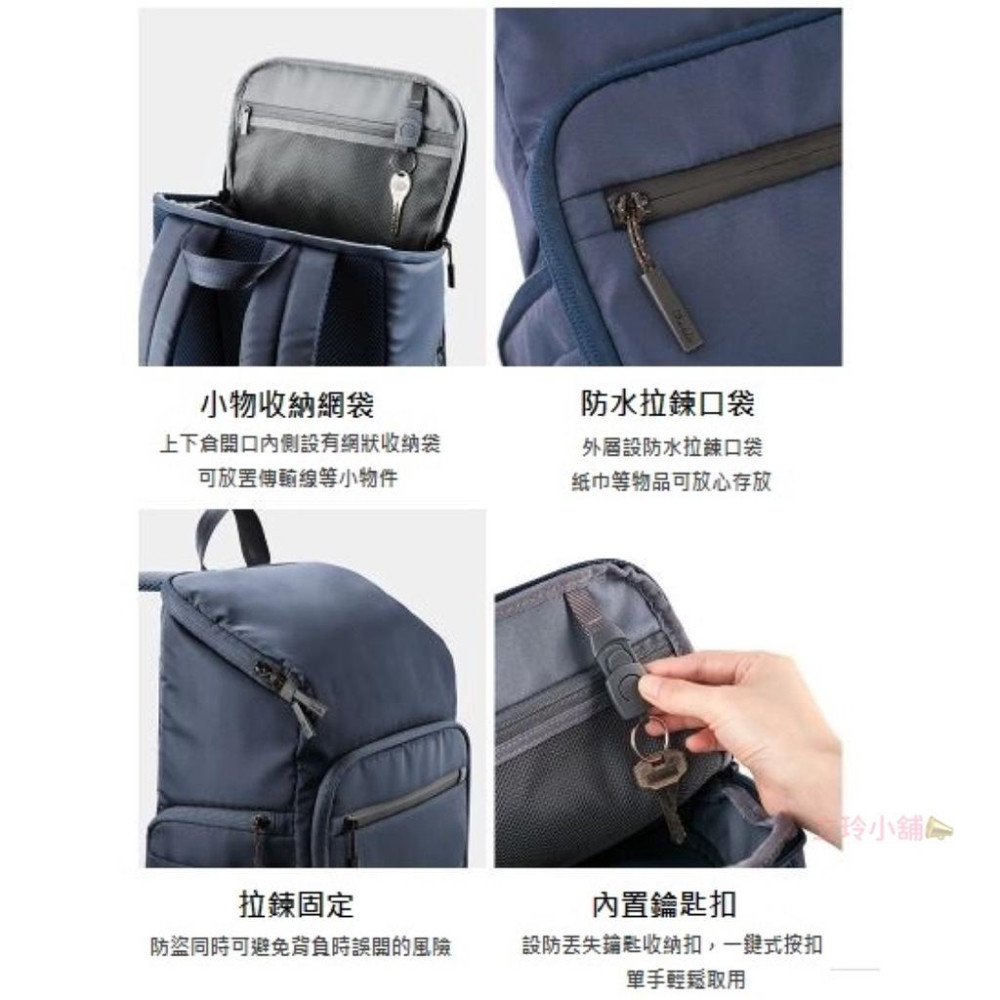 (台灣現貨)ELECOM 休閒雙肩包 旅行包 攝影包 通勤 母嬰包 媽媽包 背包 通勤 旅游BM-CABP01BK-細節圖4