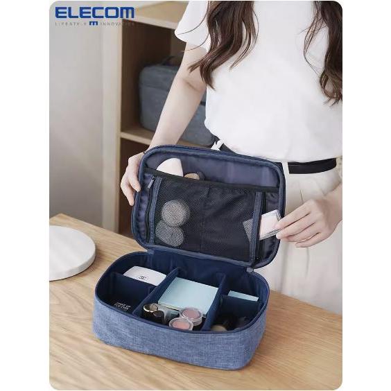 ELECOM 數據收納包 switch保護套 配件收納包 收納盒  配件包 BMA-GP15BK 化妝包 旅行收納-細節圖2
