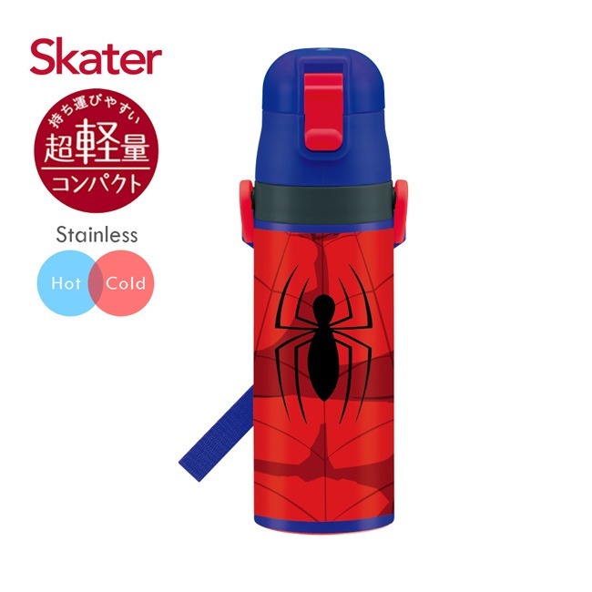 skater 470ml 不鏽鋼直飲保溫水壺｜蜘蛛人保溫瓶｜蜘蛛人水壺｜SDC4｜兒童水壺-規格圖7